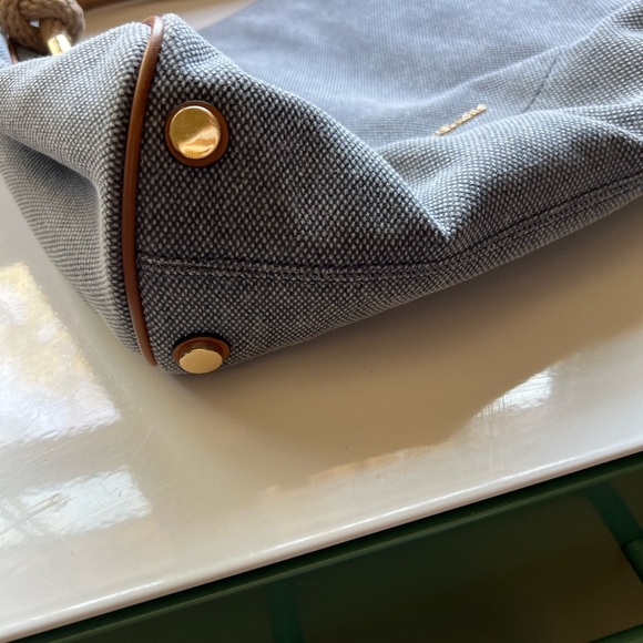 Michael Kors Isla Canvas Satchel Tote - Picture 5 of 10